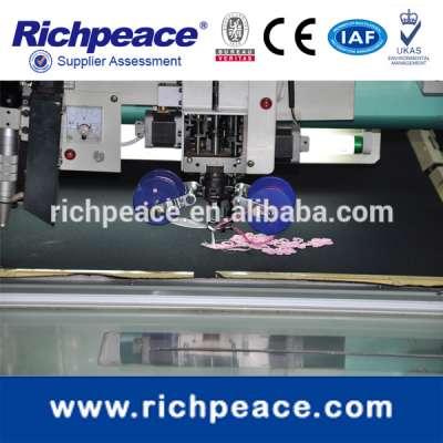 embroidery machine with cording device